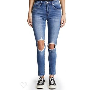 LEVI’S 721 high rise skinny jeans